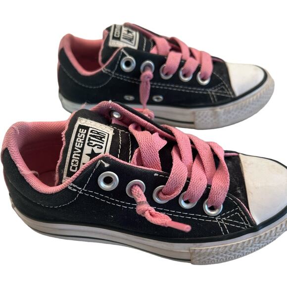 Converse Chuck Taylor All Star Madison Low Top Sneaker Little Girls Size US 10.5 - Picture 2 of 8
